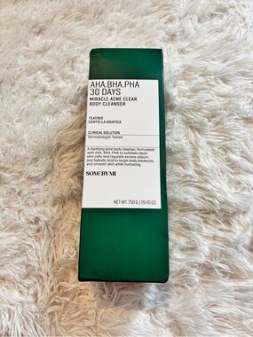NEW SOME BY MI AHA BHA PHA 30 Days Miracle Acne Body Cleanser 750g
